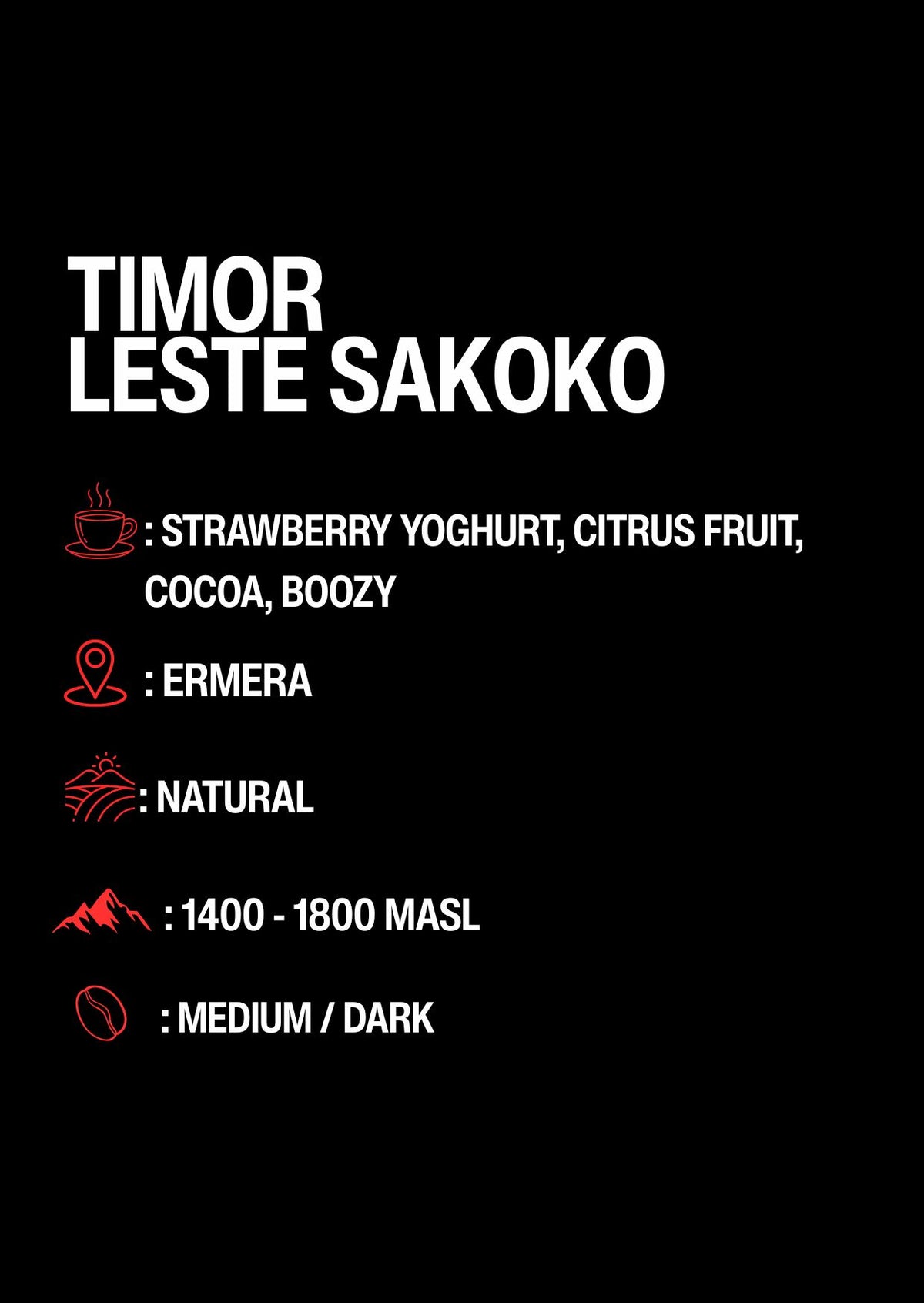 Timor - Leste Sakoko
