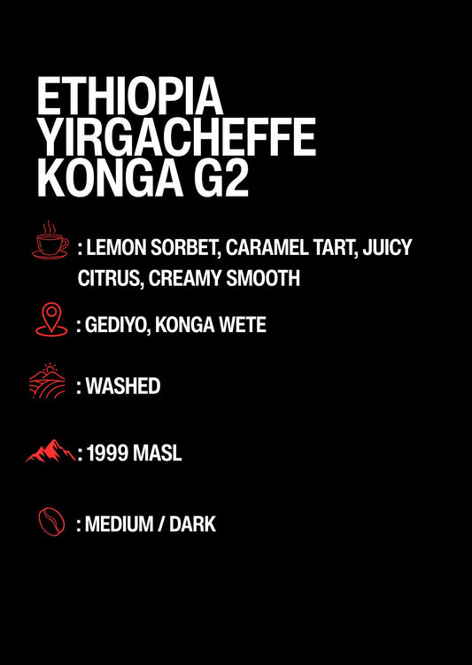Ethiopia - Yirgacheffe Konga G2