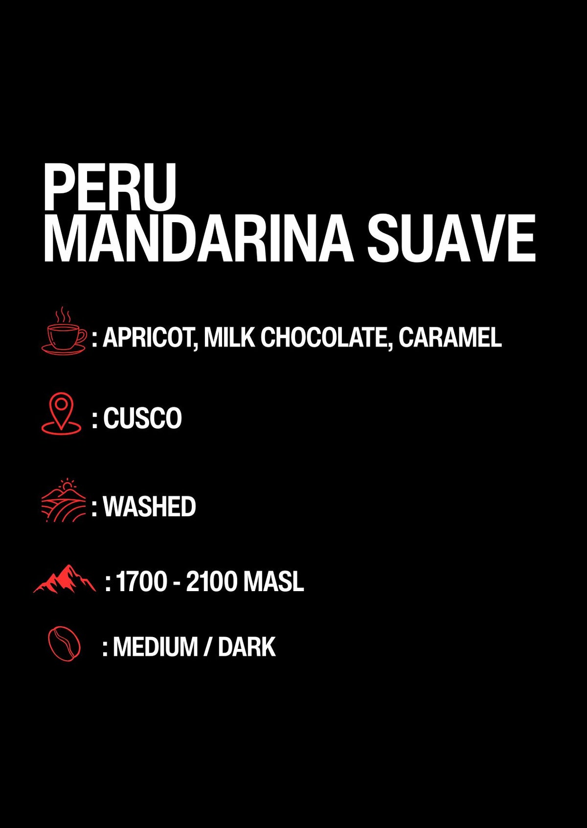 Peru - Mandarina Suave (Organic)